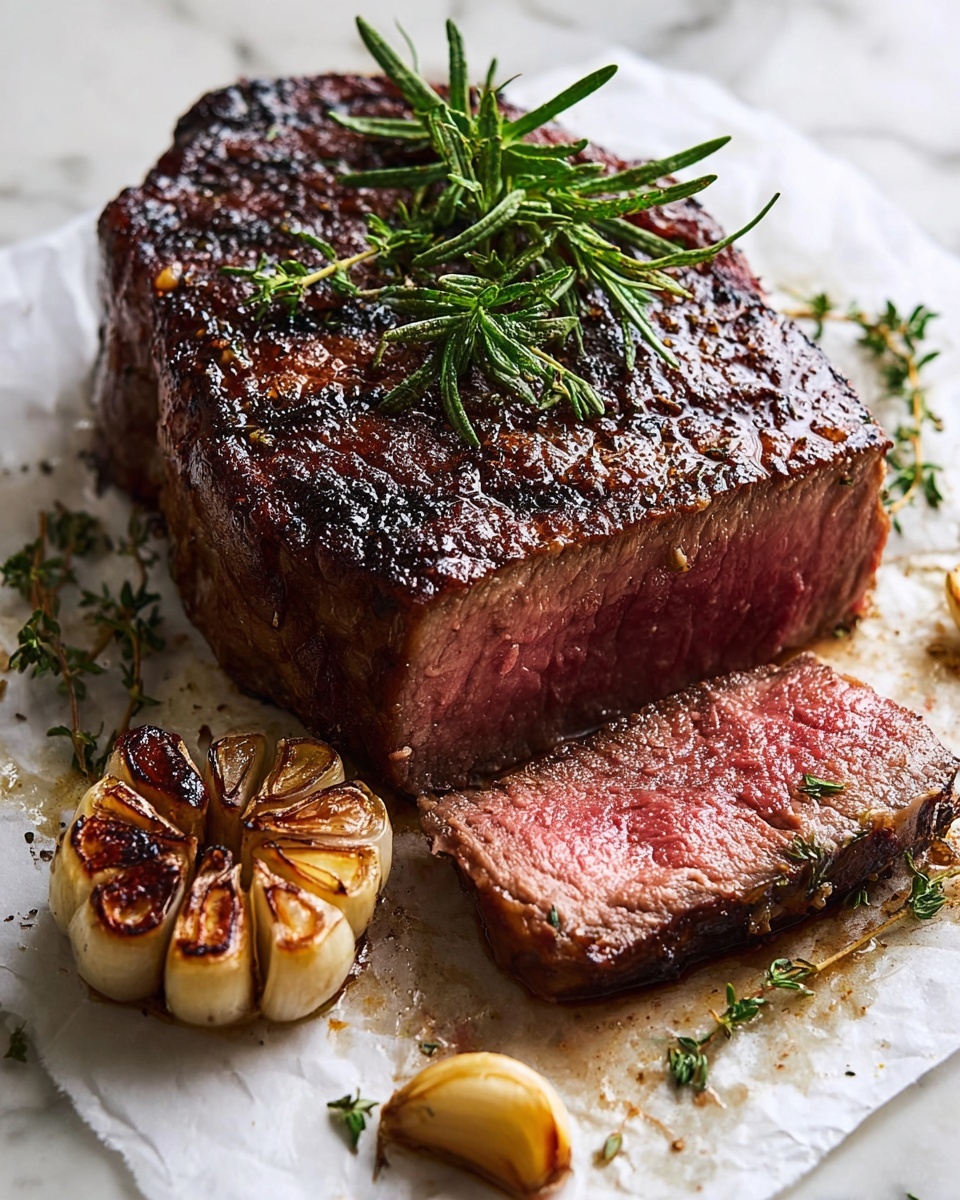 Garlic Butter Steak Recipe - Recipe Image