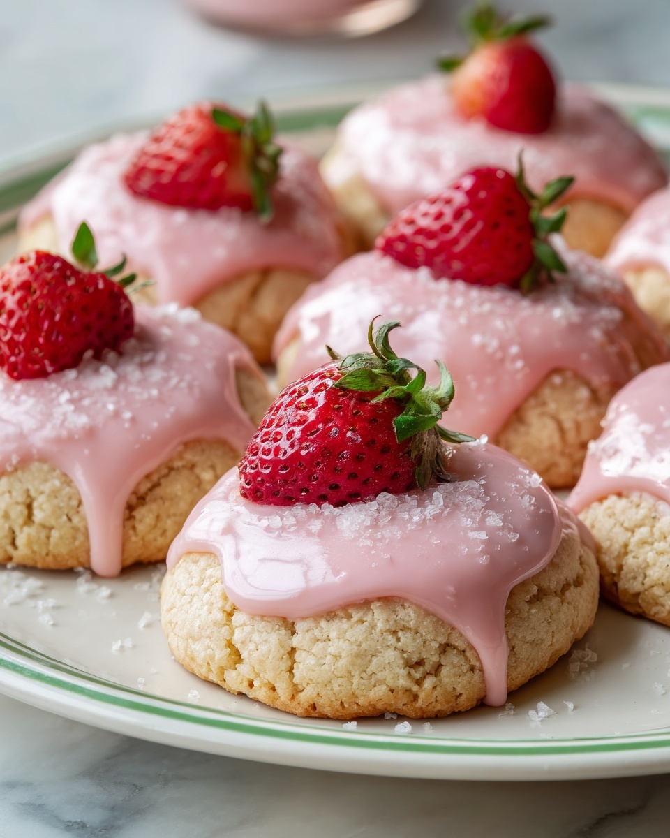 Strawberry Sugar Cookies Recipe - Recipe Image