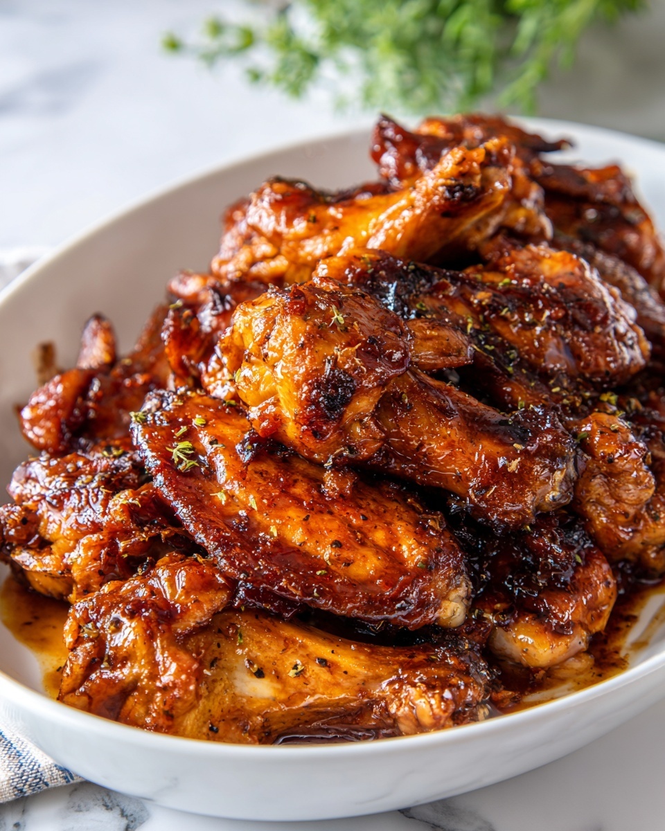 Honey Baked Turkey Wings Recipe - Recipe Image
