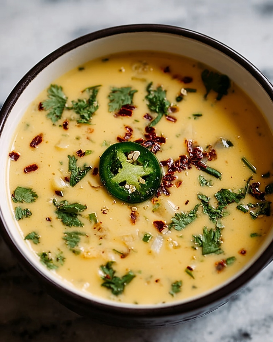 Smoky Jalapeño Cheddar Potato Soup Recipe - Recipe Image