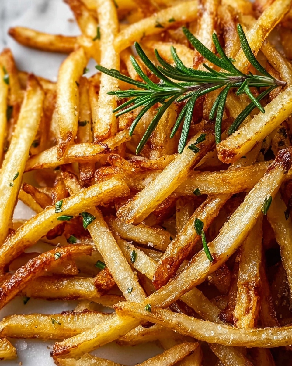 Rosemary Straw Potatoes with Lemon Salt Recipe - Recipe Image