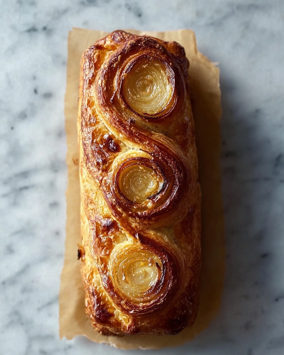 Viral Cheeseburger Onion Ring Roll That'll Wow Your Guests Recipe - Recipe Image