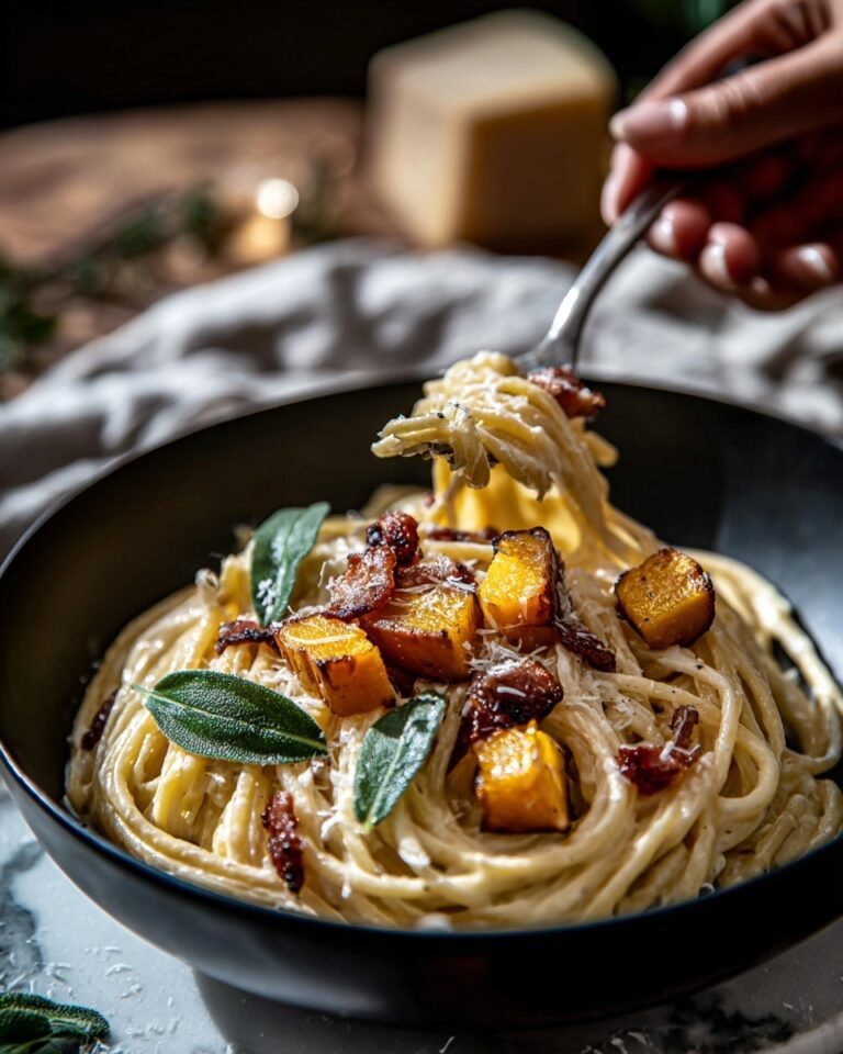 Roasted Butternut Squash and Sage Pasta Recipe