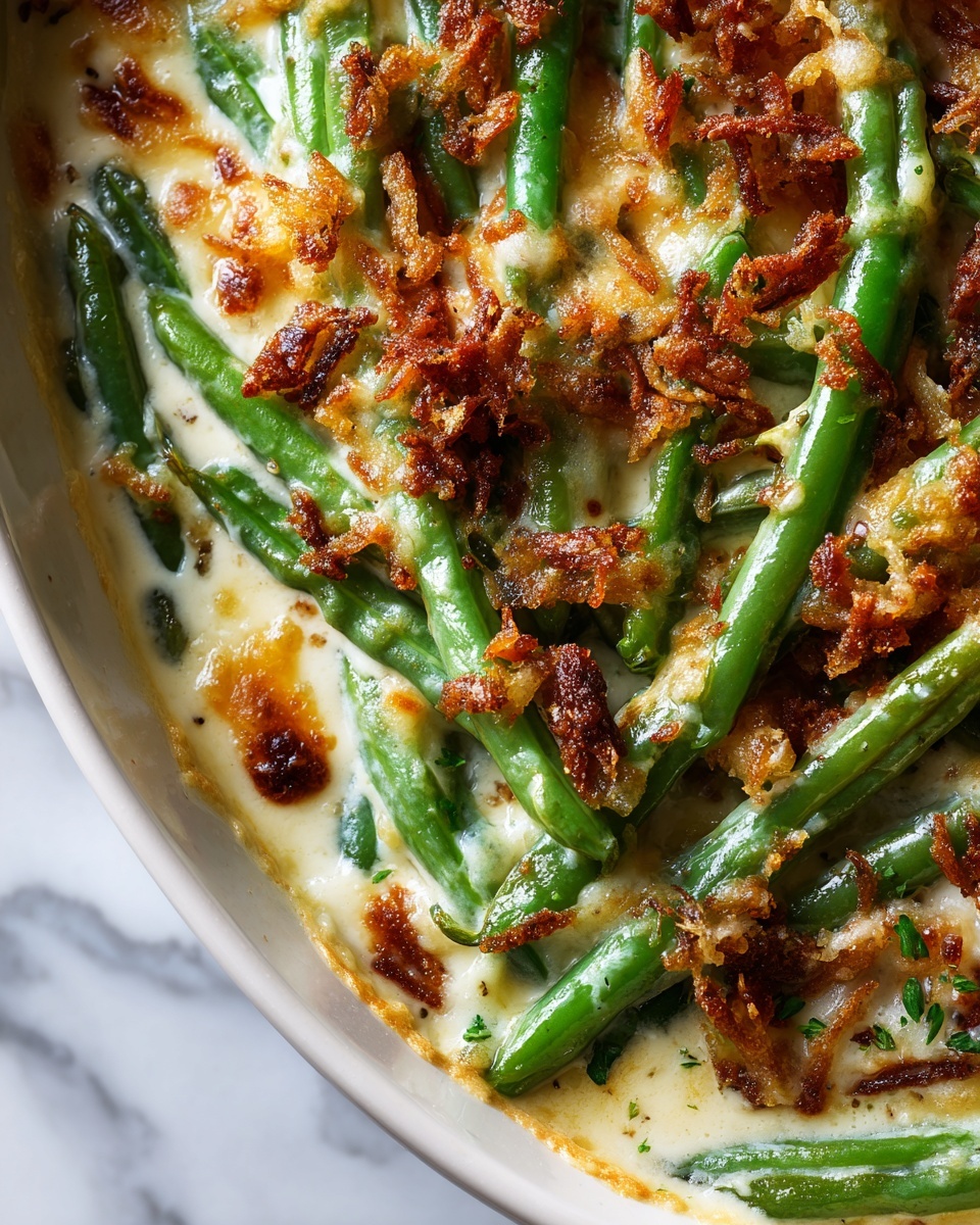 Homemade Green Bean Casserole: An Incredible Classic Comfort Dish Recipe - Recipe Image