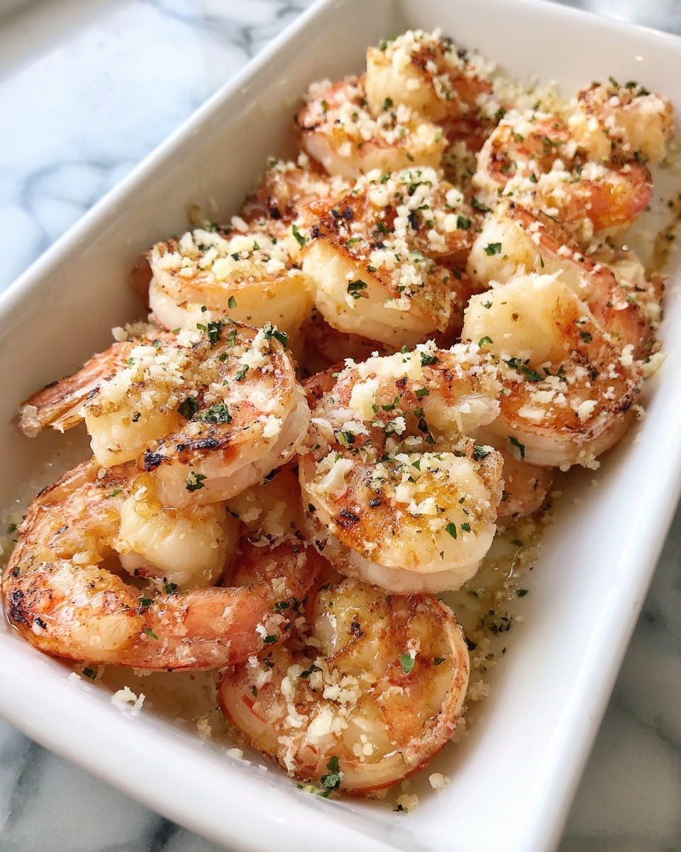 Garlic Parmesan Roasted Shrimp Recipe - Recipe Image