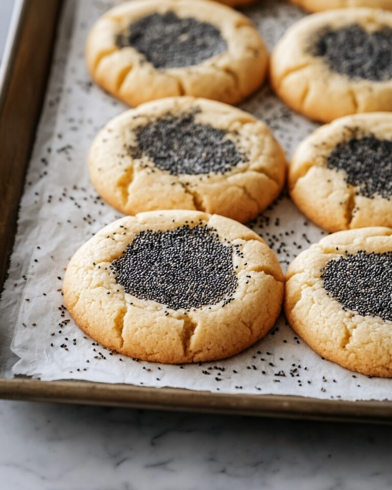 Cardamom Poppy Seed Cookies Recipe