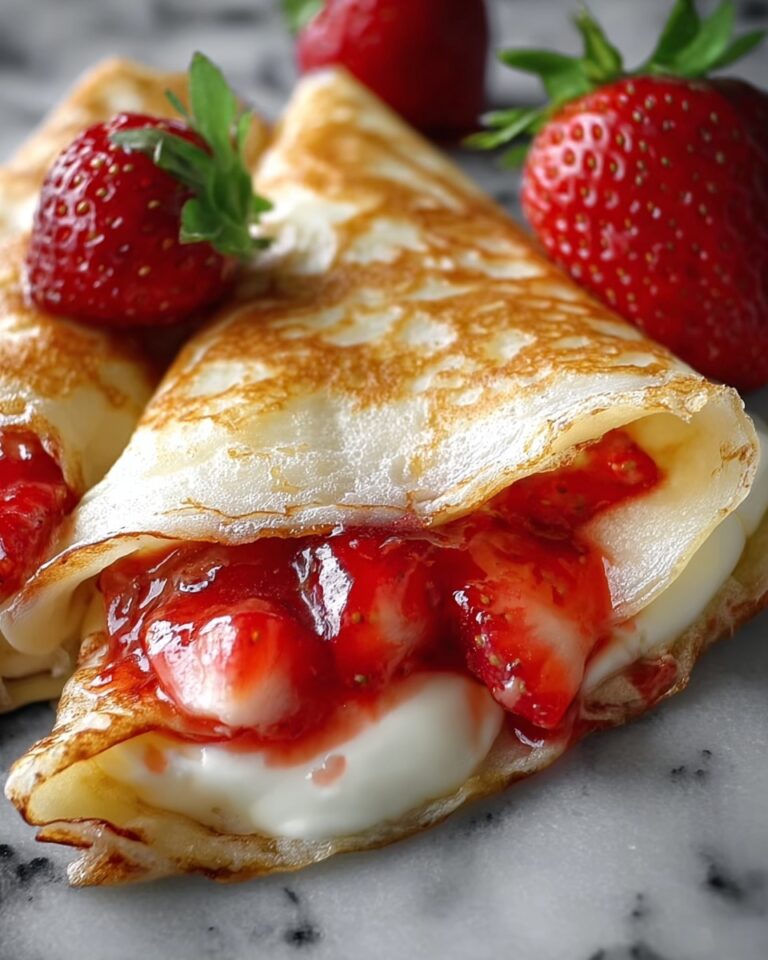 Strawberry Cheesecake Chimichangas Recipe