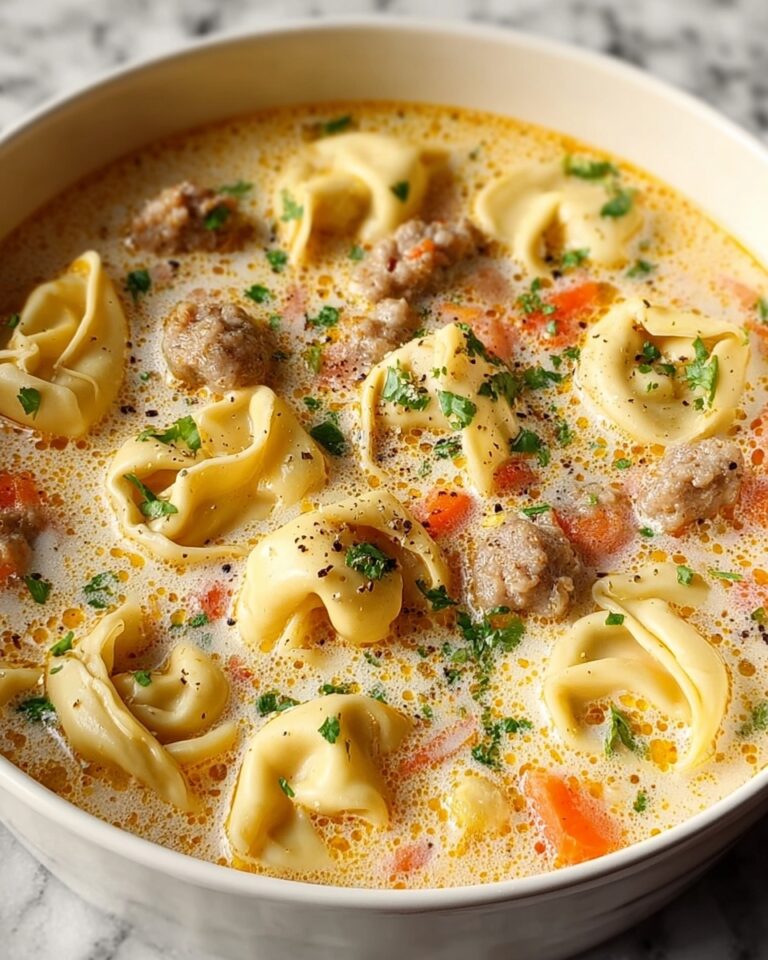 Creamy Sausage Tortellini Soup Recipe