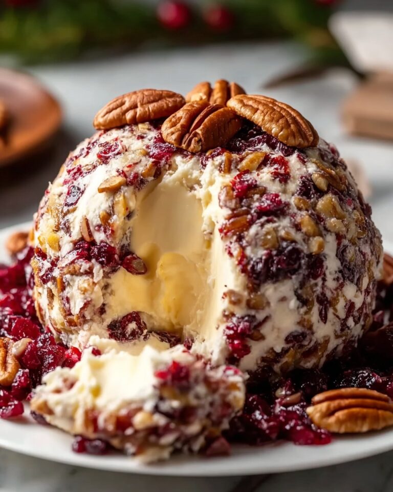 Cranberry Pecan Cheese Ball Recipe