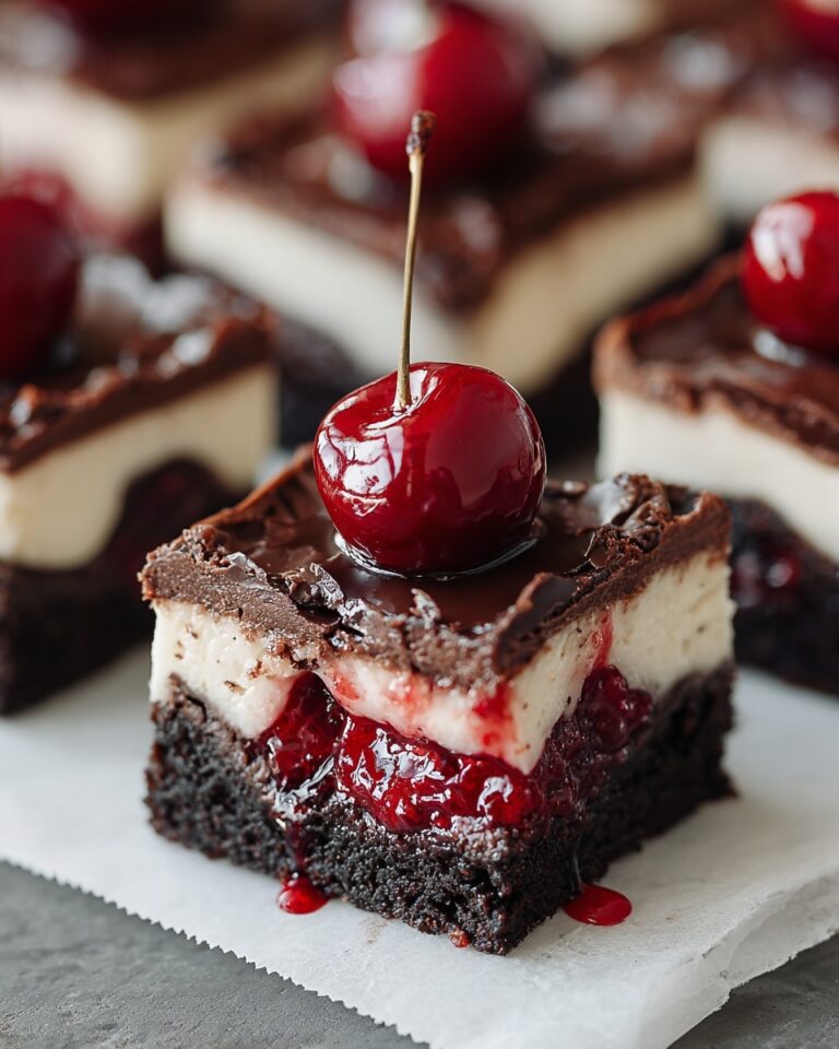 Cherry Cheesecake Brownies Recipe