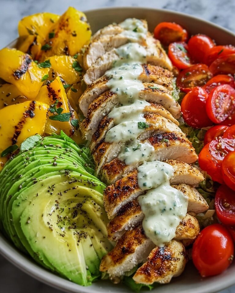 Grilled Chicken & Avocado Salad Bowl Recipe