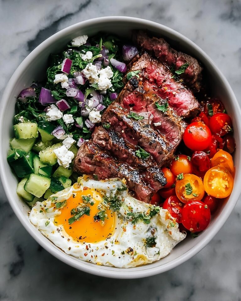 Mediterranean Steak Bowls Recipe