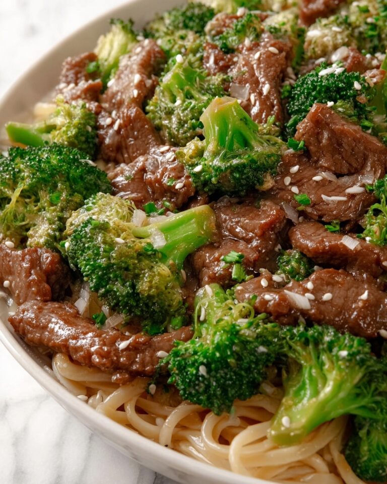 Easy Beef & Broccoli Noodles Recipe