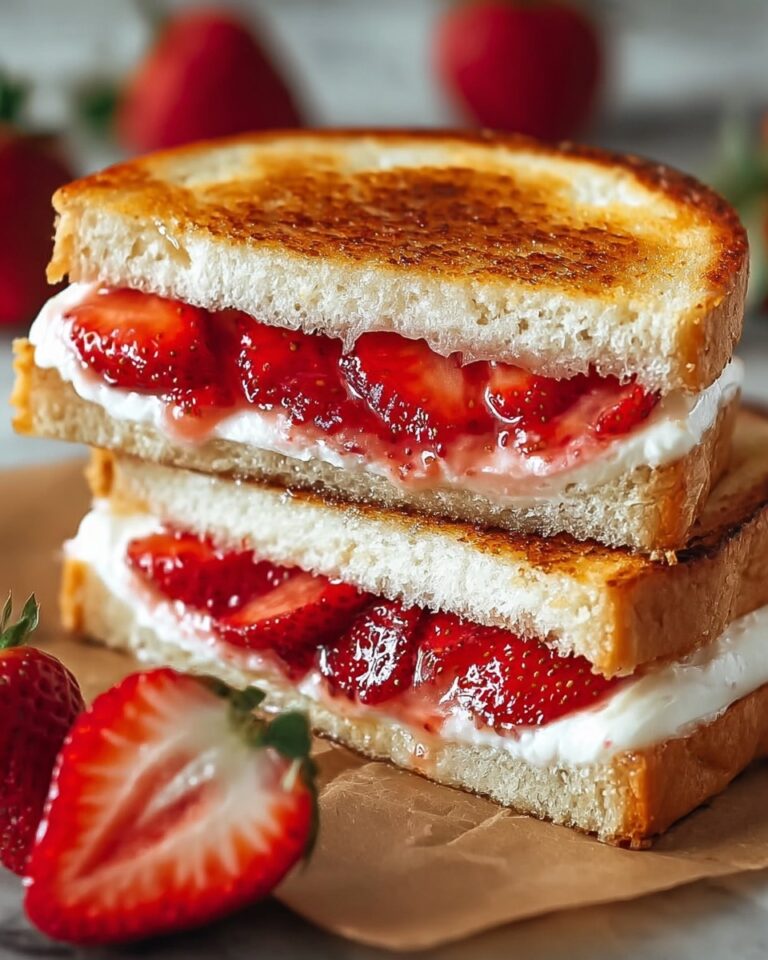 Strawberry Cheesecake Sandwiches Recipe