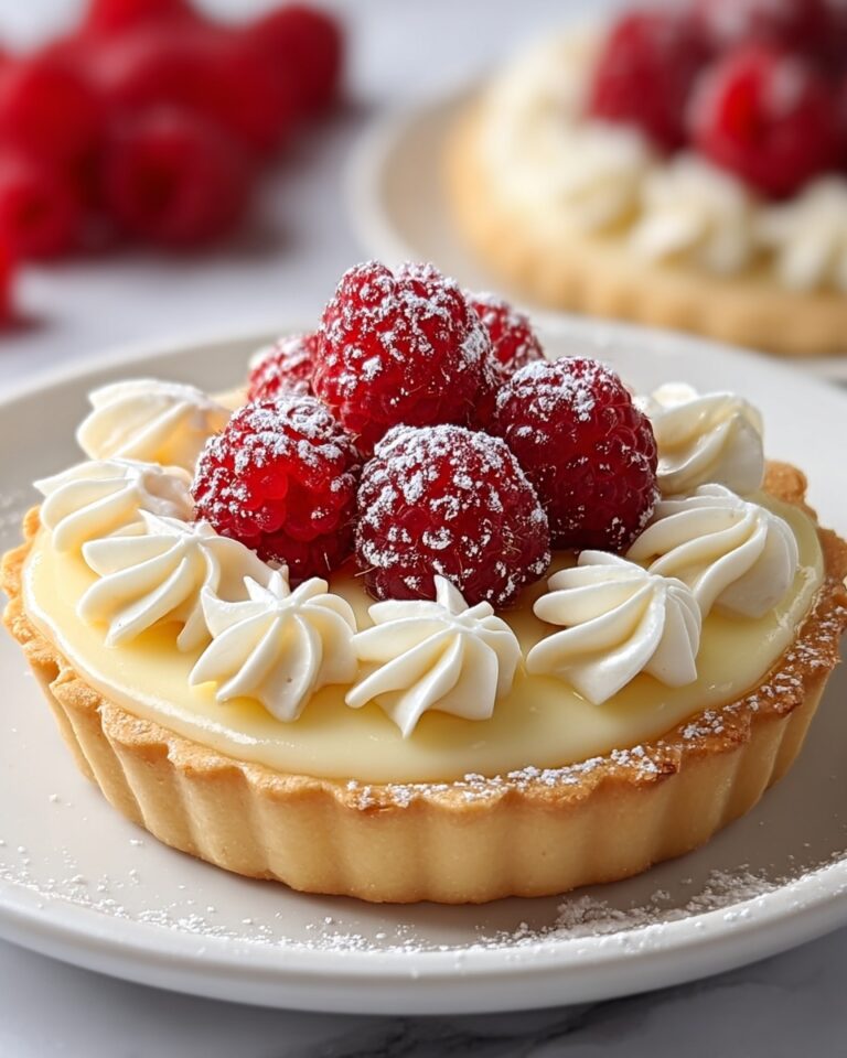Rich White Chocolate Mousse Tart Recipe