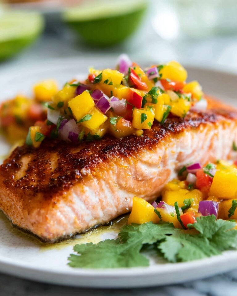 Mango Salsa Salmon Recipe