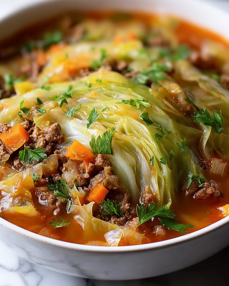 Low Carb Unstuffed Cabbage Casserole Recipe