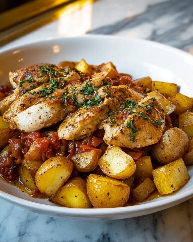 Easy Italian Chicken and Potatoes Recipe