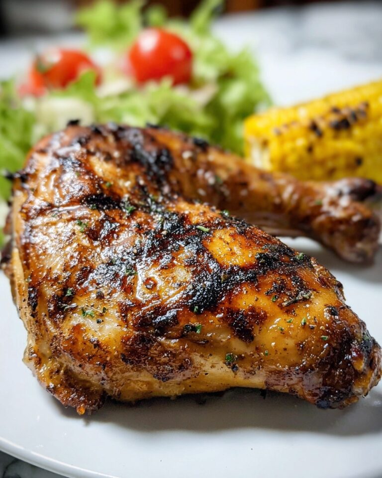Juicy and Crispy Grilled Chicken Legs with Smoky Spice Rub Recipe