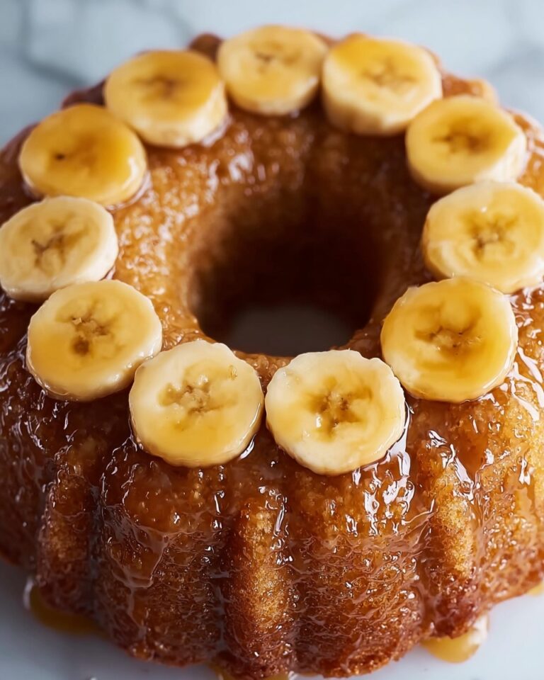 Irresistible Banana Upside Down Cake Recipe