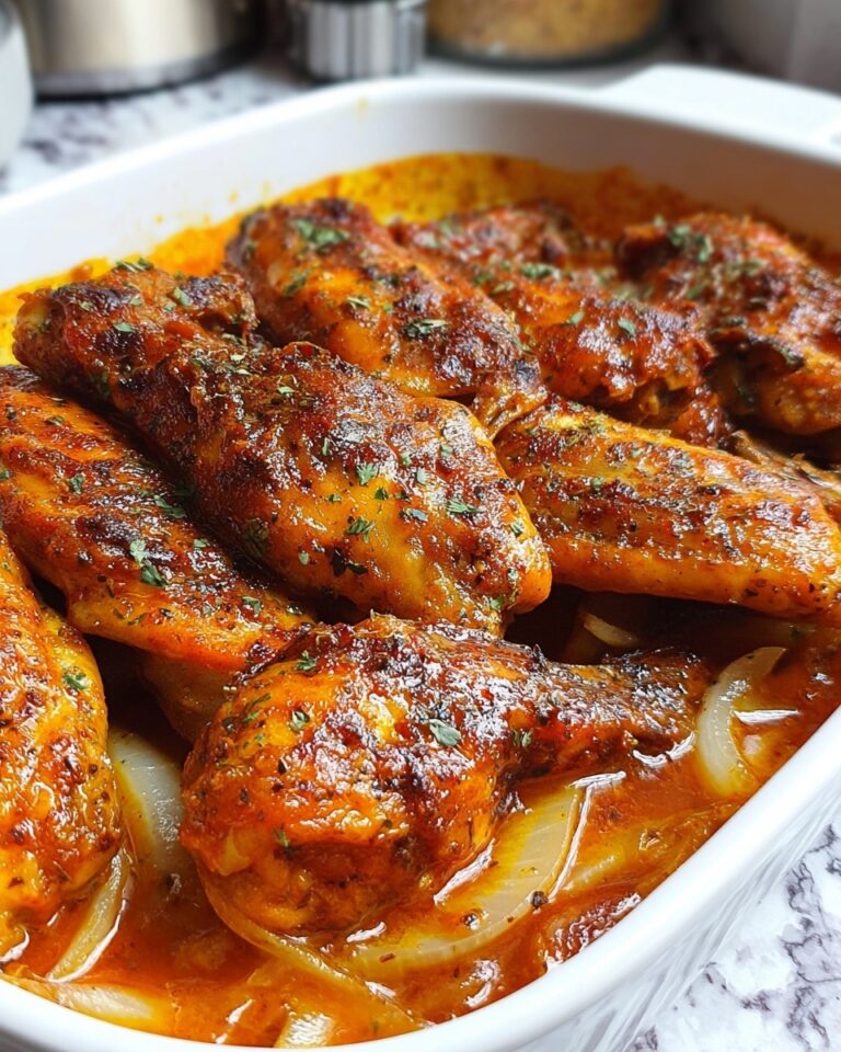 Smothered Turkey Wings with Rich Gravy Recipe