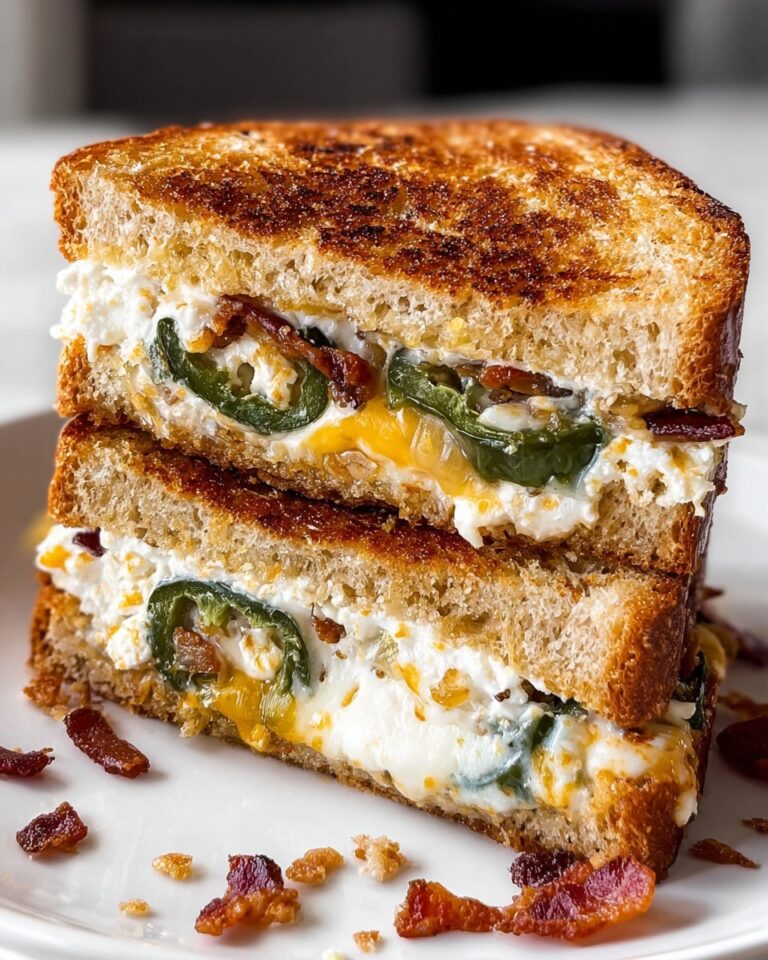 Jalapeño Popper Grilled Cheese Sandwiches Recipe