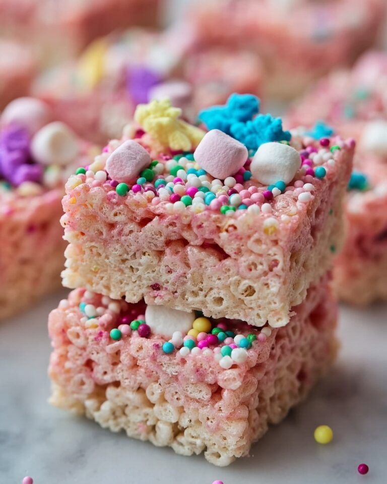 Circus Animal Cookie Rice Krispie Treats Recipe