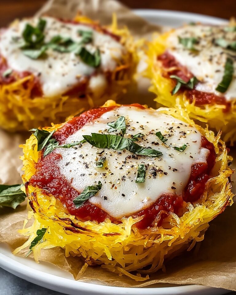 Spaghetti Squash Lasagna Cups Recipe