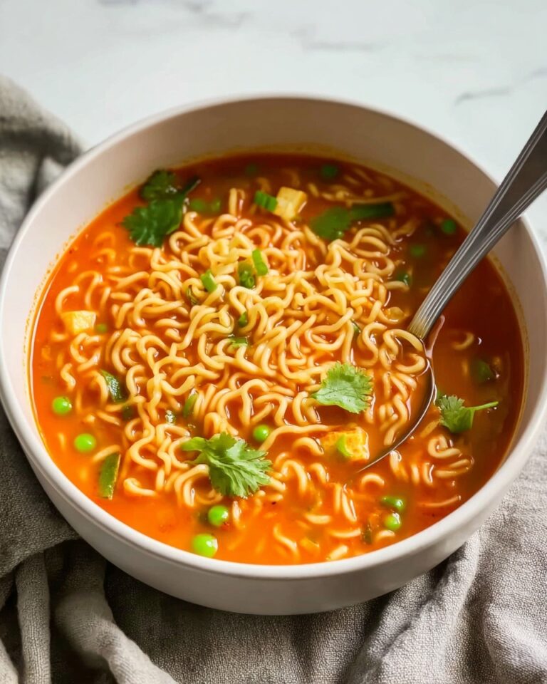 Thai Red Curry Noodle Soup Recipe