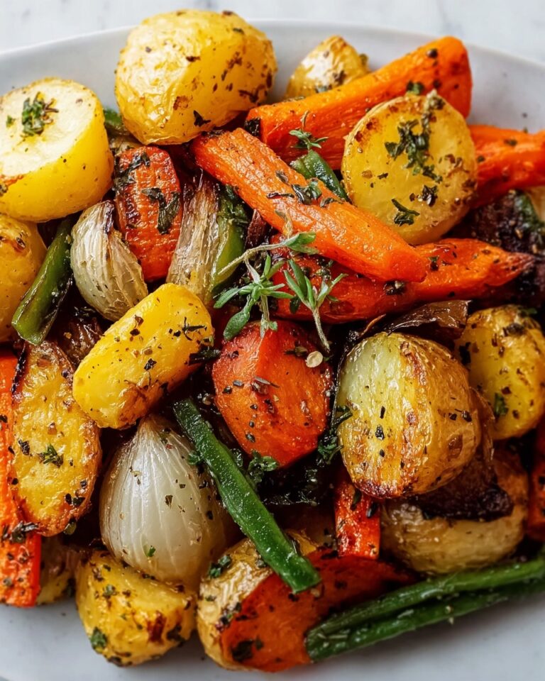 Garlic Herb Roasted Vegetables Recipe