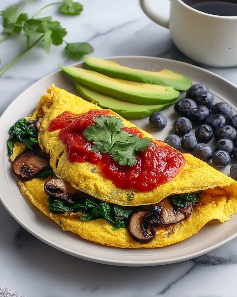 Vegan Mushroom Omelette Recipe