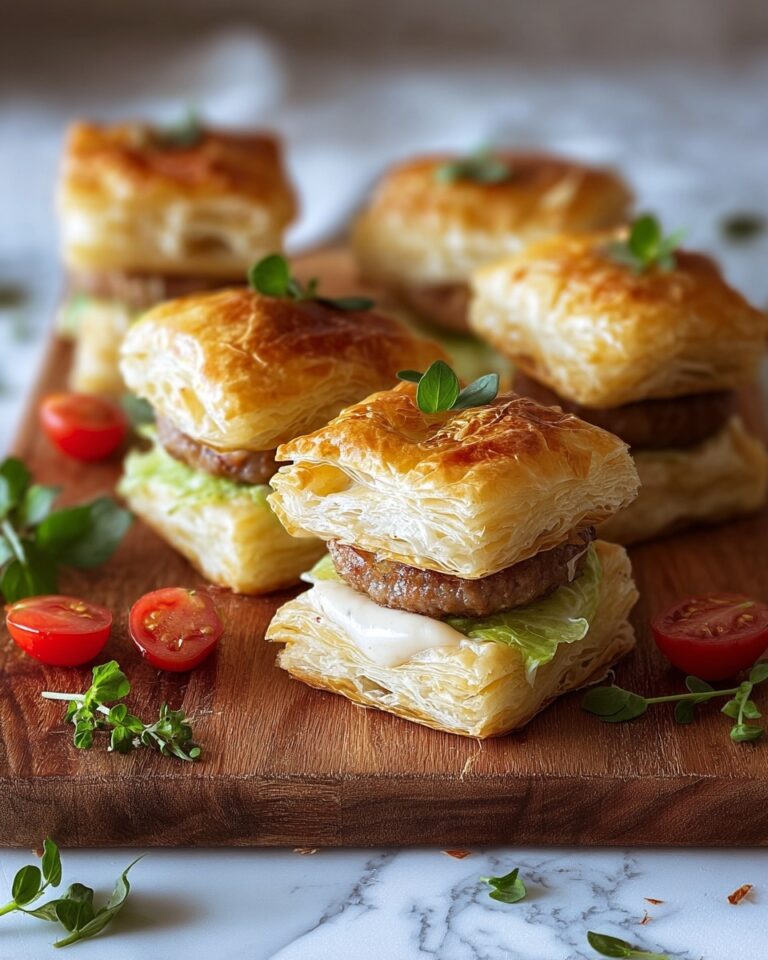 Cheese Puff Sliders Recipe