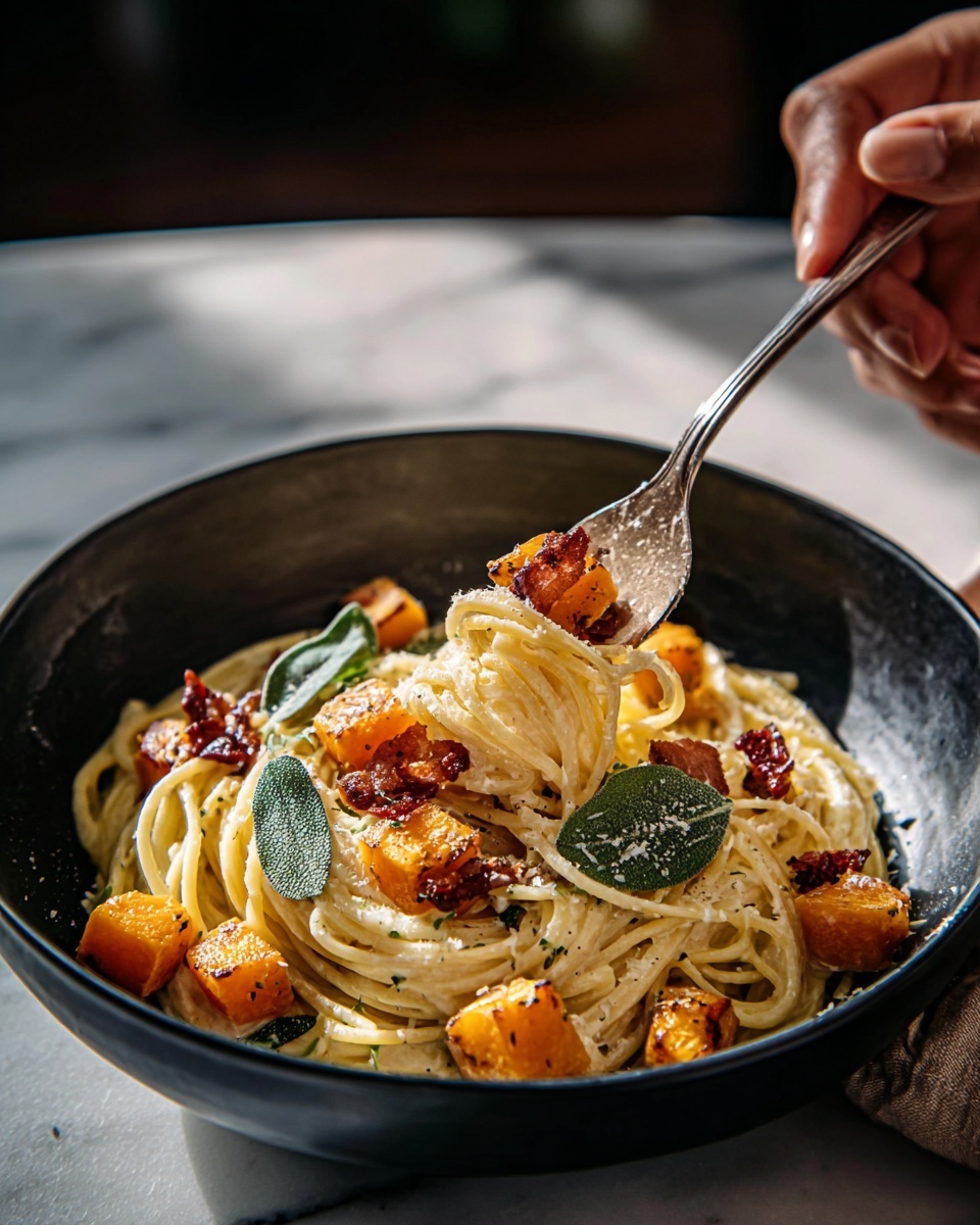 Roasted Butternut Squash and Sage Pasta Recipe - Recipe Image