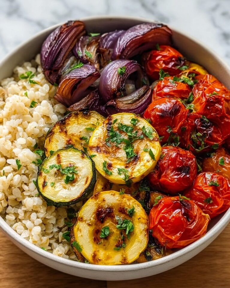 Roasted Vegetable and Brown Rice Bowl Recipe