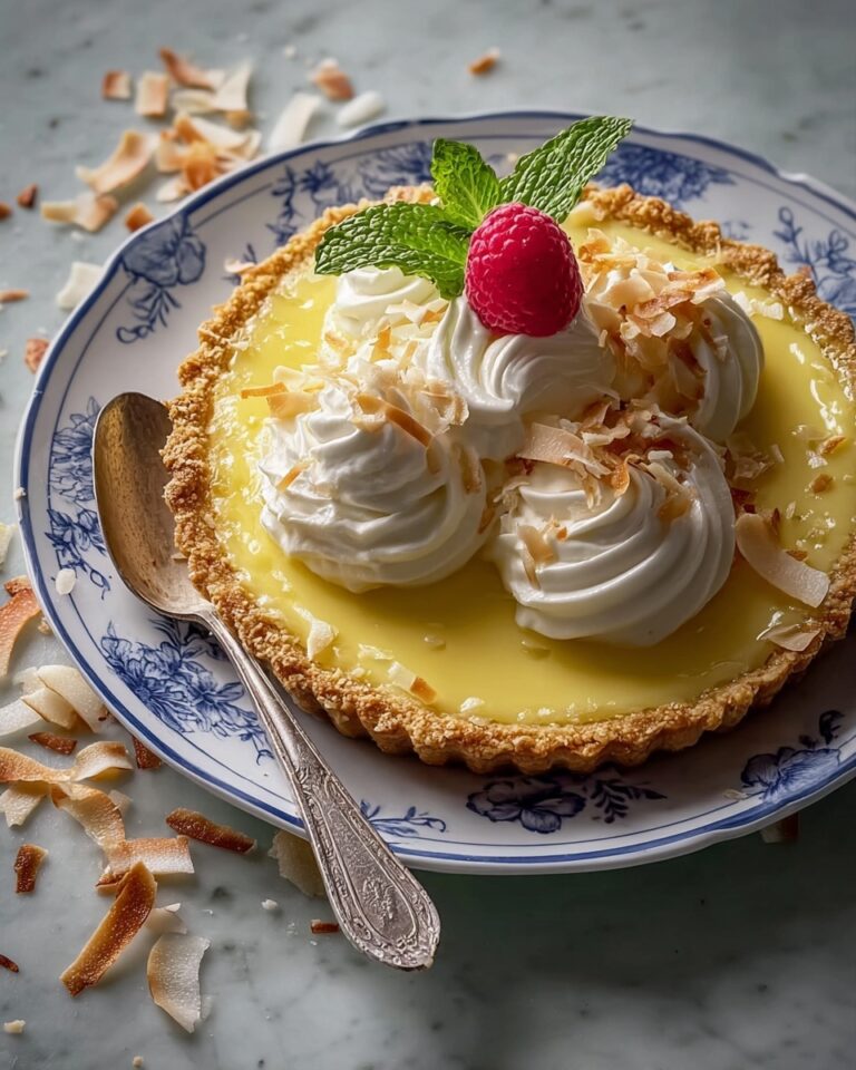 Lemon Sugar Coconut Cream Pie Recipe