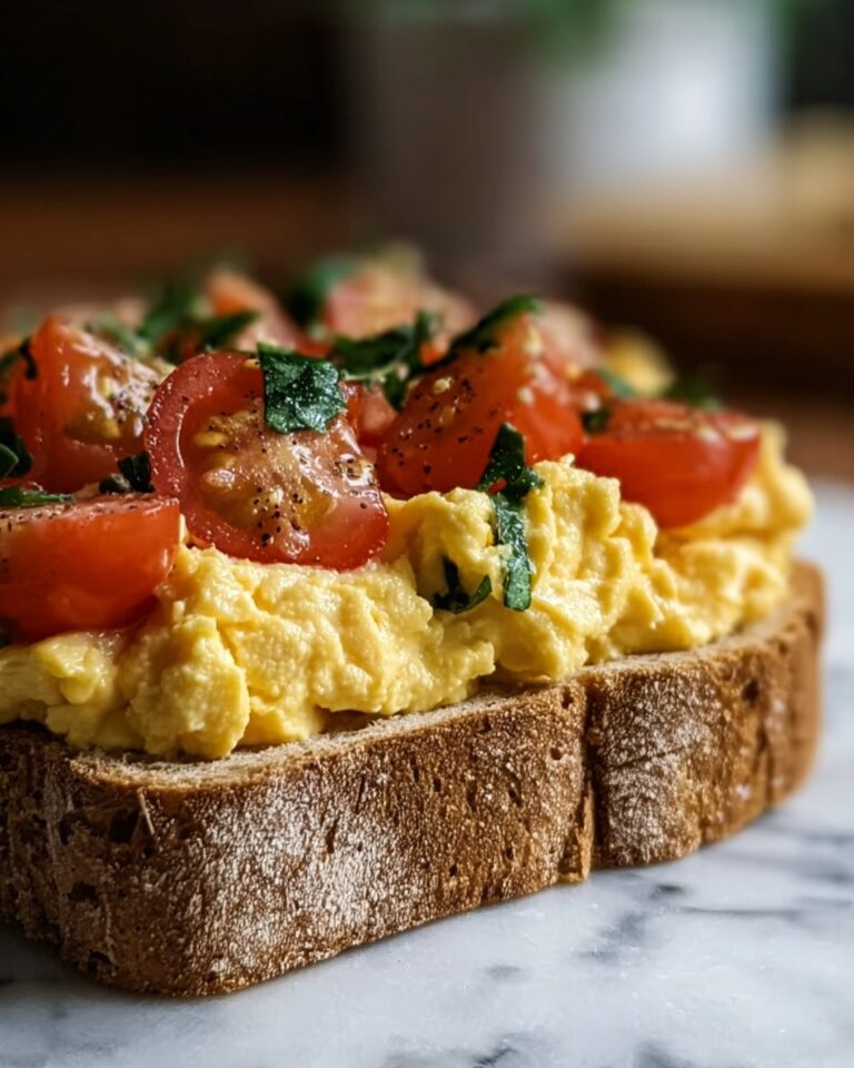 Spanish Hangover Breakfast: Catalan Tomato Bread with Scrambled Eggs Recipe