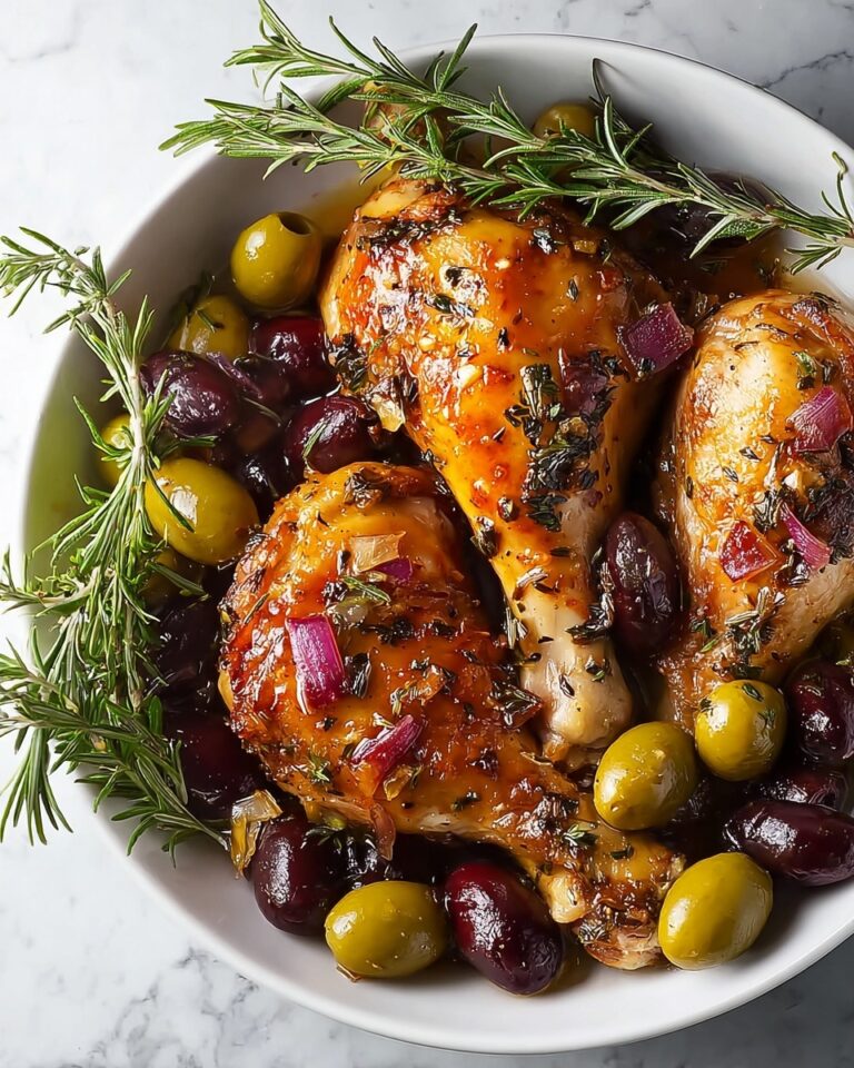 Pan-Roasted Chicken with Grapes & Olives Recipe