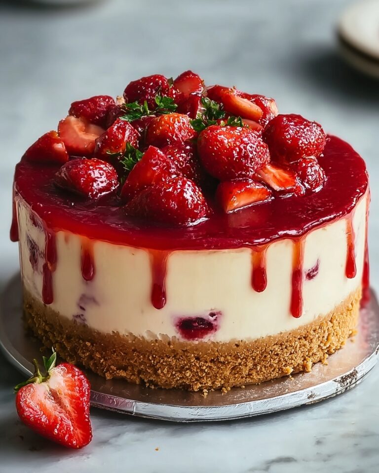 Strawberry Cheesecake Pound Cake Recipe