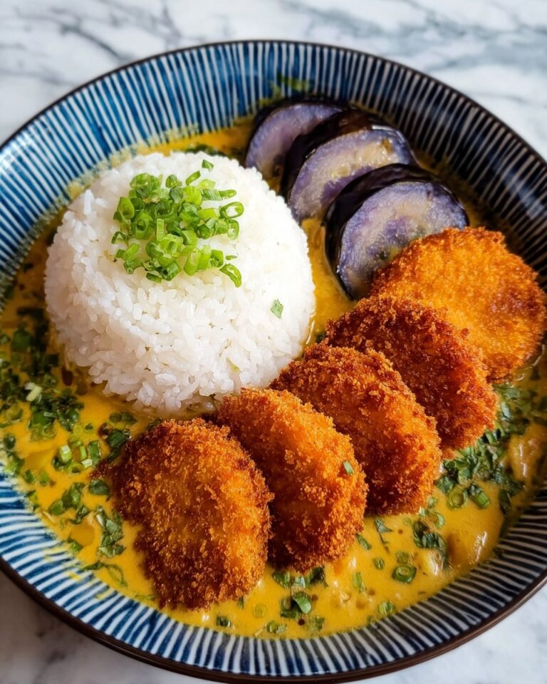 Sweet Potato & Aubergine Katsu Curry Recipe