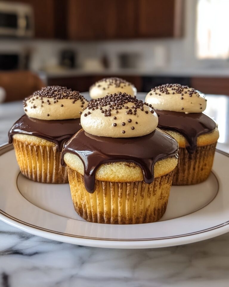 Boston Cream Cupcakes Recipe