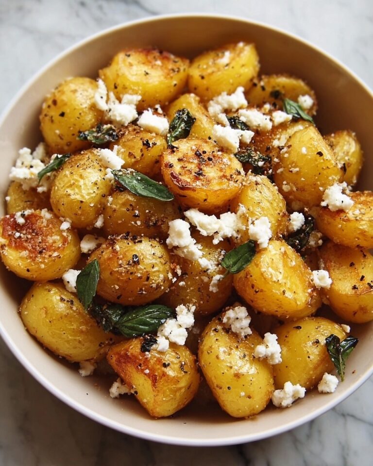 Greek Feta Roast Potatoes Recipe