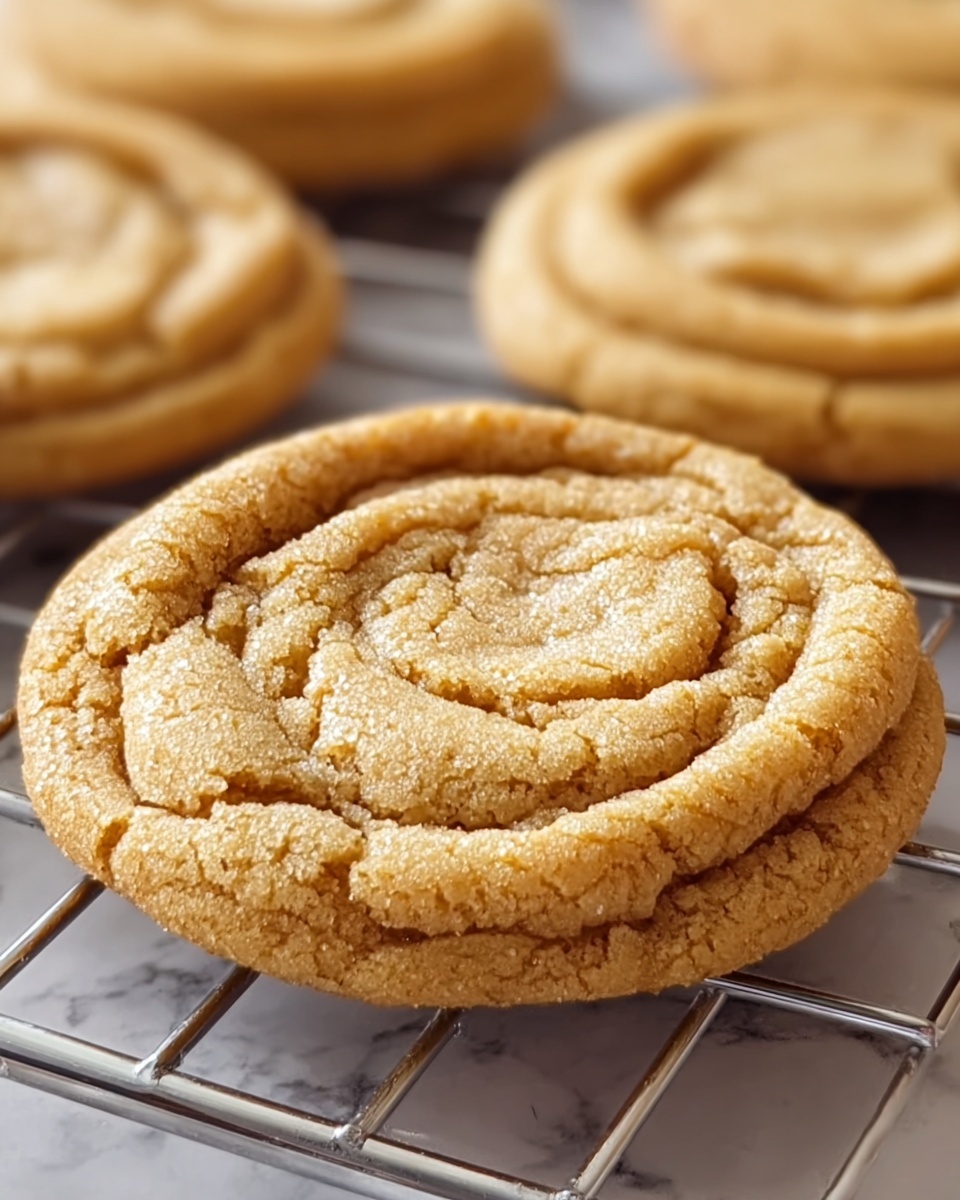 Thick and Chewy Peanut Butter Cookies Recipe - Recipe Image