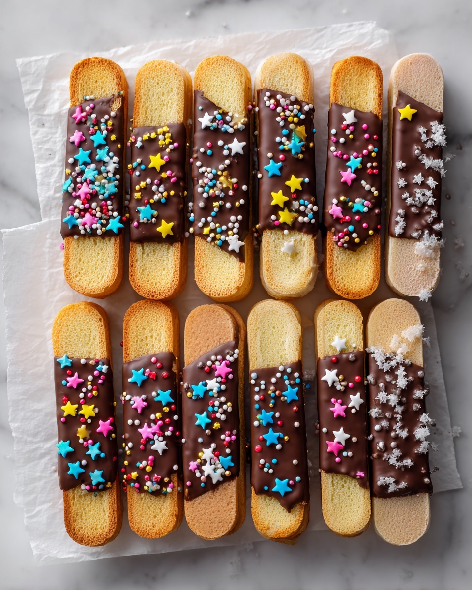 Pocky Christmas Trees: A Fun and Festive Treat Recipe - Recipe Image