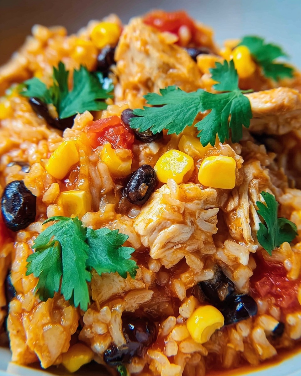 Mexican Chicken Rice Bake Recipe - Recipe Image