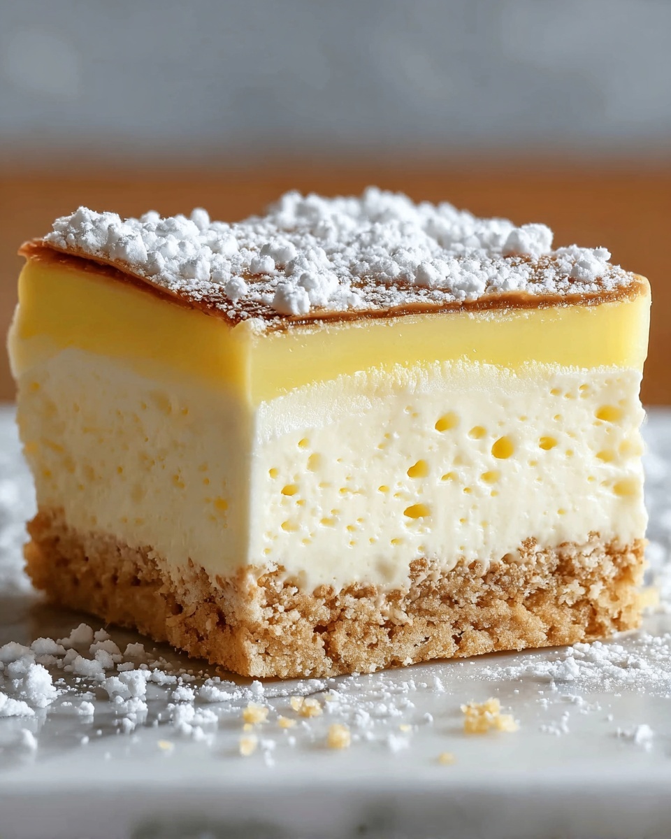 No-Bake Custard Slice Recipe - Recipe Image