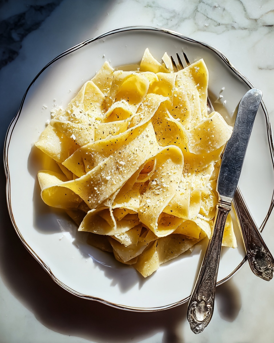 Pappardelle al Limone Recipe - Recipe Image