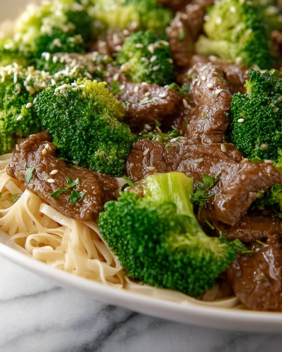 Easy Beef & Broccoli Noodles Recipe - Recipe Image