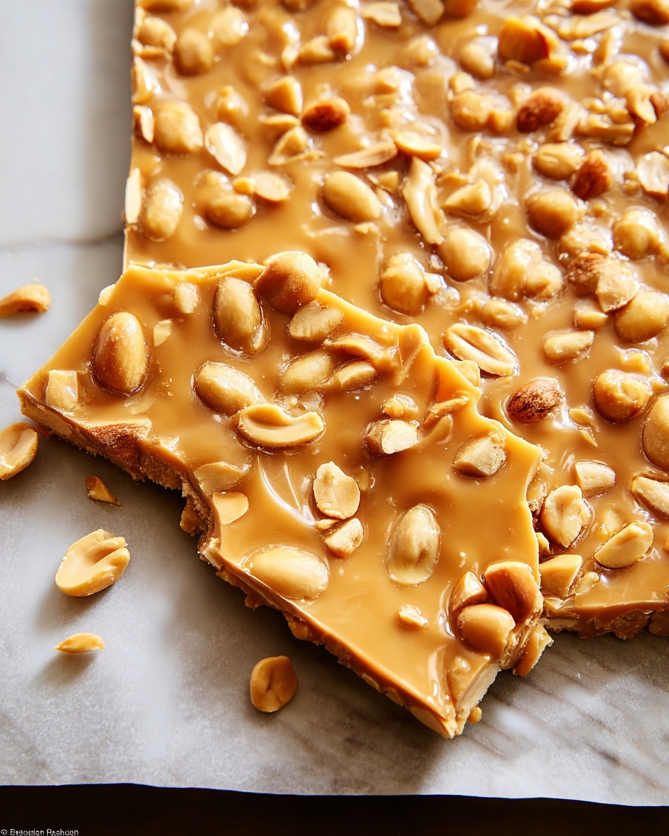 Homemade Peanut Brittle Recipe - Recipe Image