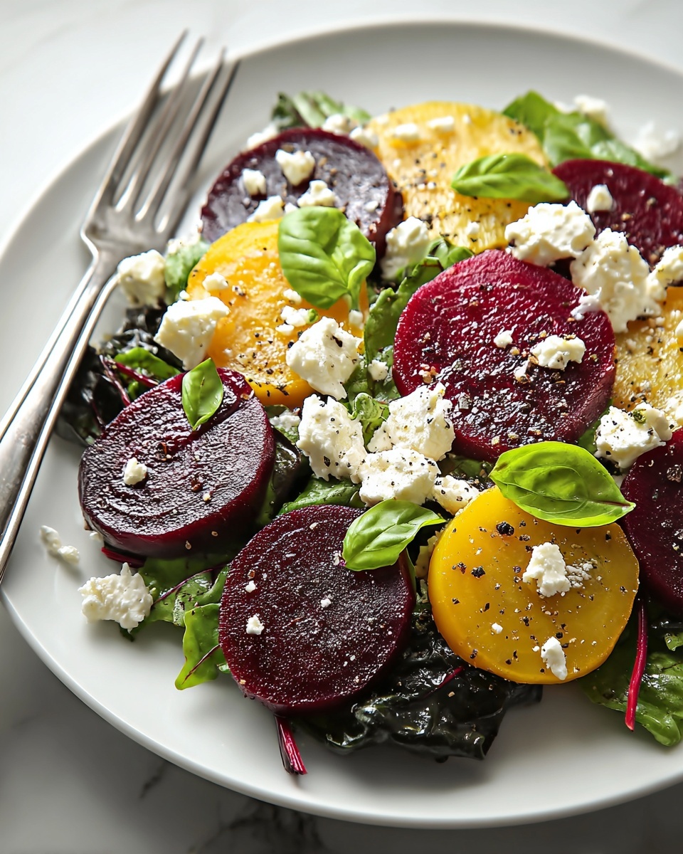 Beet and Goat Cheese Salad Recipe - Recipe Image