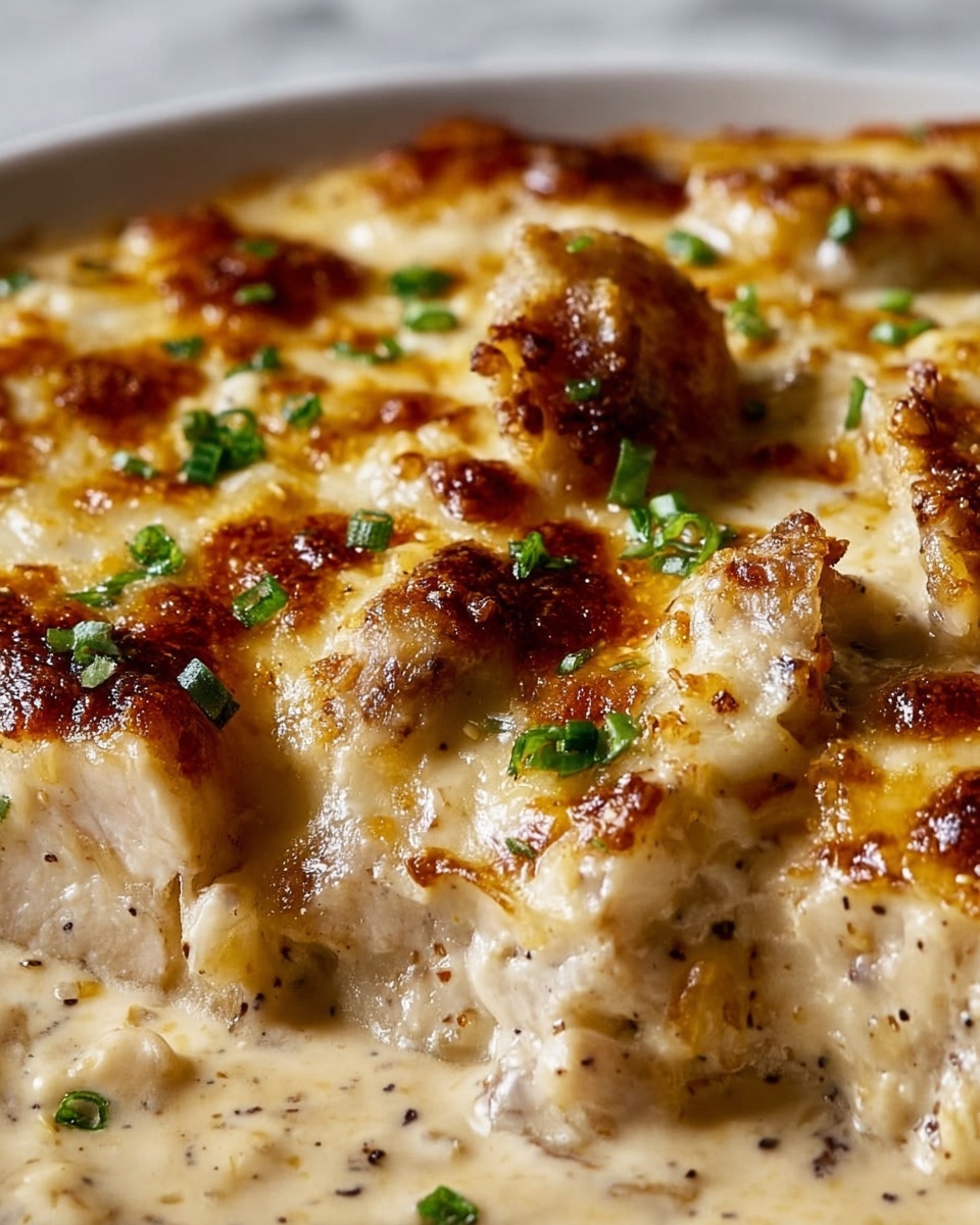 Cheesy Garlic Parmesan Chicken Pasta Skillet Recipe - Recipe Image